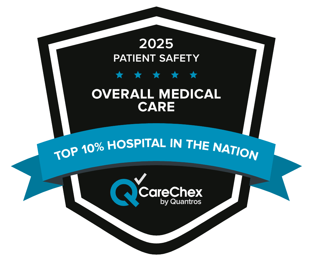 2024 Patient Safety Award for Orthopedic Care award logo